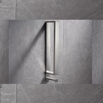 towel holder Cubic 40cm stainless steel with towel hook