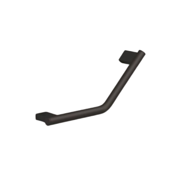 designer bath handlebar Lux curved matt black