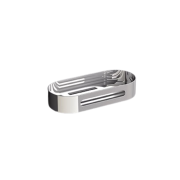 designer soapHolder 215mm stainless steel polished