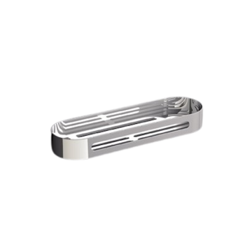 designer soapHolder 315mm stainless steel polished