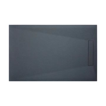Composiet douchebak One Eco 70x140 cm granito antraciet