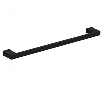 towel holder Cube black 800mm