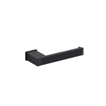 Toilet paper holder Cube black