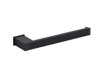 towel holder Cube black 232mm
