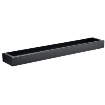 towel holder Cubic 40cm matt black
