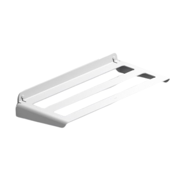 towel rack Aluminium white 60x27,5cm