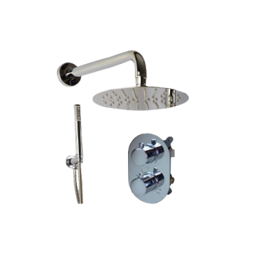 built-in rain showerset Saturnus