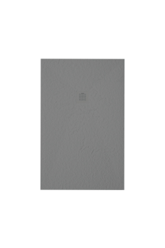 Composiet douchebak Slim Eco 90x130 cm leisteen Cementgrijs 7037