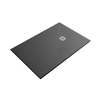 Composite shower tray Slim Eco 80x120 cm slate anthracite