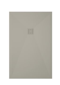 Composiet douchebak Soft Eco 90x140cm Zijdegrijs Ral7044