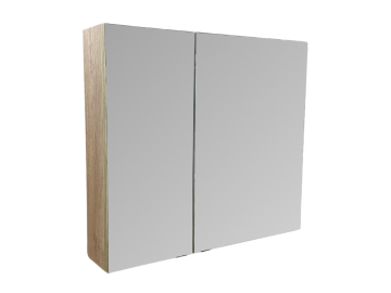 Spiegelkast Basic 80cm Eiken