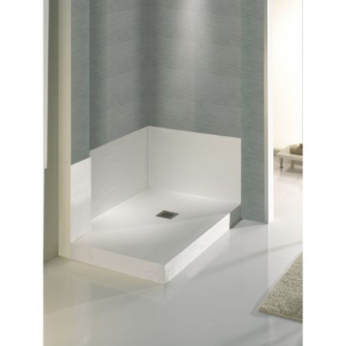 Composite shower tray customizeable Solid