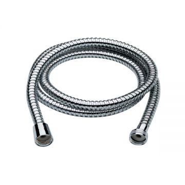 double wrapped Metal shower hose chrome 150 cm 