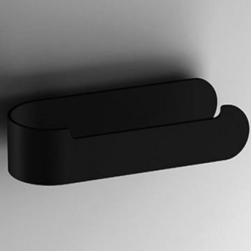 Toilet paper holder S5 matt black