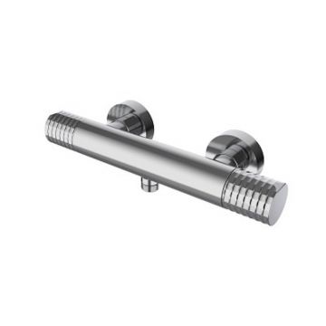 Thermostatic surface-mounted shower faucet Aura chrome
