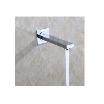 designer bath spout Cuadra 20cm chrome