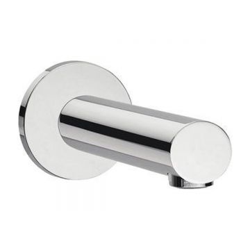 designer bath spout Cylindrical 15cm chrome