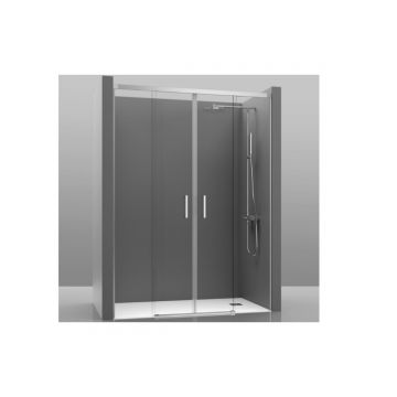 4-part shower enclosure with sliding doors Cosmo