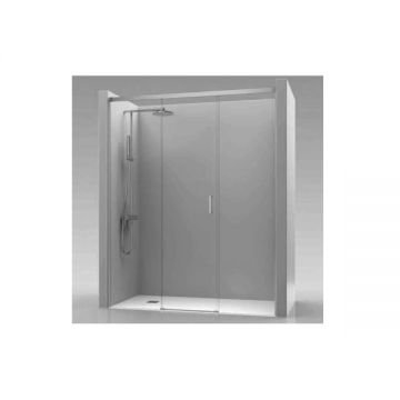 Shower enclosure with 3-part sliding door Cosmo