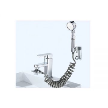 hand shower for washbasin faucet and kitchen faucet chrome