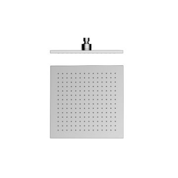 rain shower Square stainless steel polished square 20x20cm