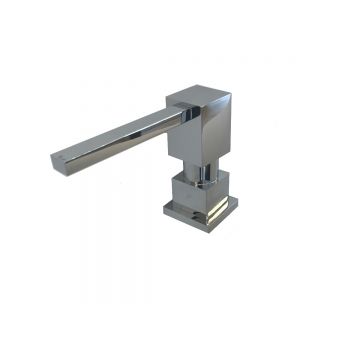 built-in soap dispenser Quadro chrome for counter top mounting