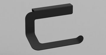 designer toiletrol Holder Quick matt black