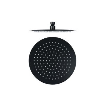 overhead shower Slim ø20cm matt black