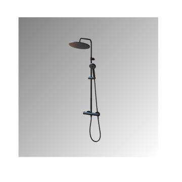 rain shower fixtureNero Indo black