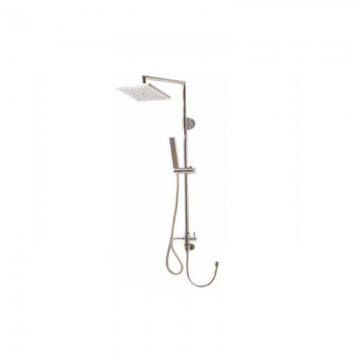 rain showerset Vegas chrome with connection for existing shower faucet