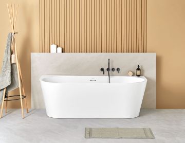 Acryl ligbad Torino Muro 170x80cm wit