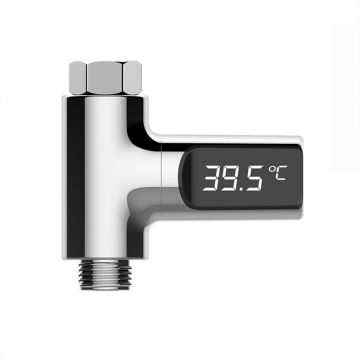 shower faucet water Temperature indicator with LED display