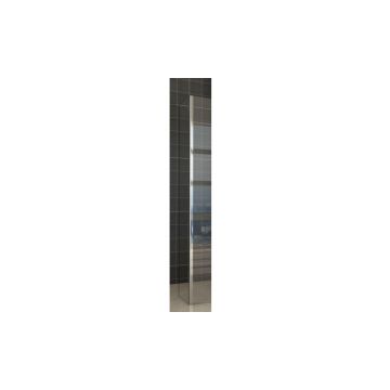 fixed side wall Luna 10mm safety glass with corner profile