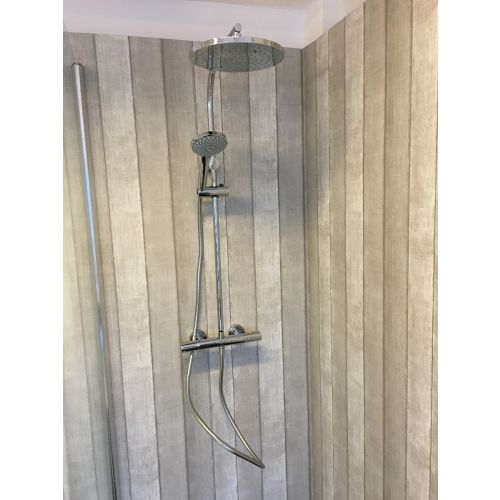 rain shower wall fitting Winner with Thermostatic shower faucet chrome