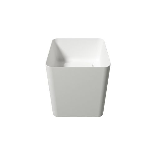 Solid Surface wastafel Aris 42x42x50cm (lxdxh)