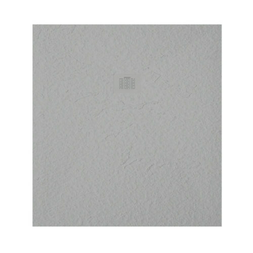 Composite shower tray Slim Eco 80x100 cm slate light gray