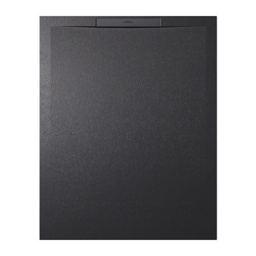 Composiet douchebak West ECO 100x120 cm Granito Zwart RAL9005