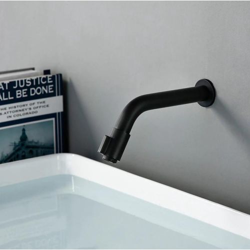 built-in fountain faucet Tube matt black