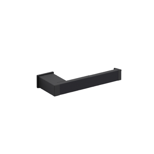 Toilet paper holder Cube black