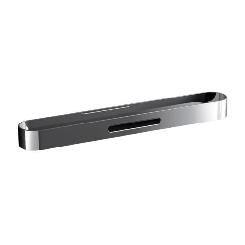 Designer towel holder S5 30cm stainless steel polished
