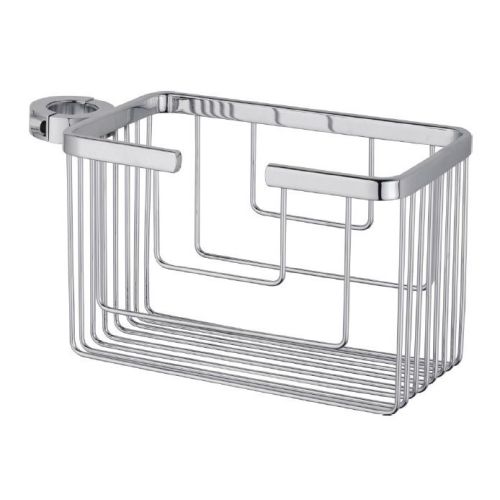 soapHolder and flash woodHolder Mistral chrome for mounting to sliding bar
