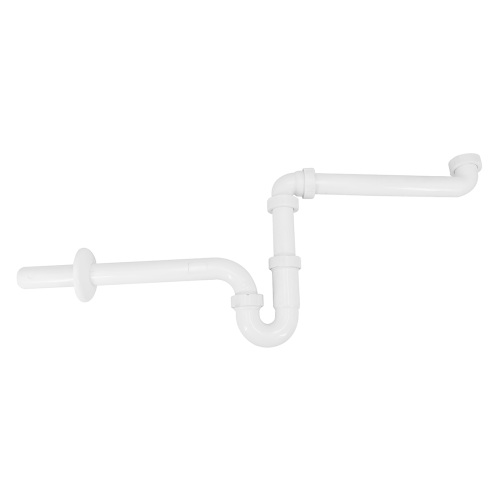 space saving telescopic washbasin siphon