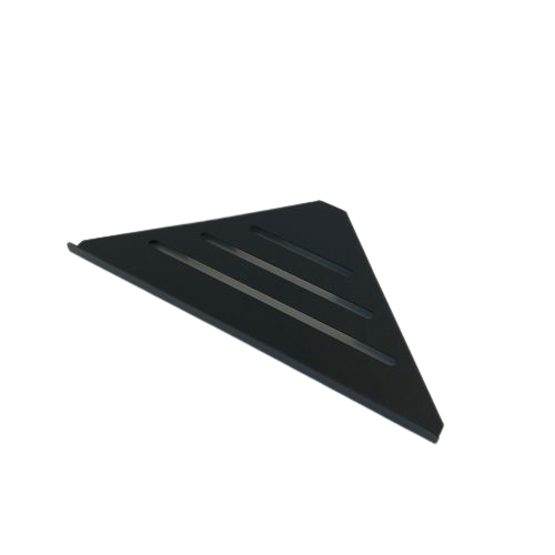 Corner Shelf / corner shelf Bermuda matt black 30,5 cm