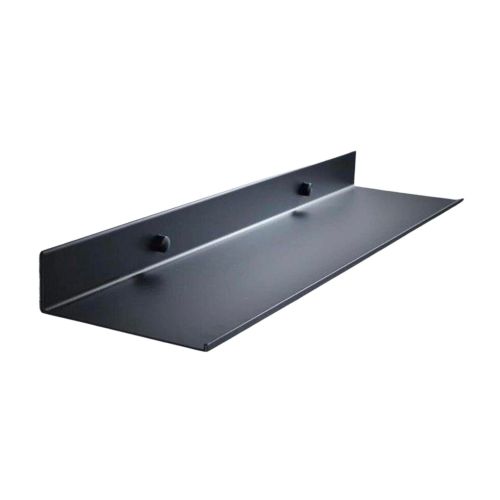 Shelf / shelf Kubik matt black 60cm