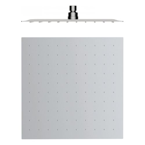 overhead shower Slim 15x15cm polished stainless steel