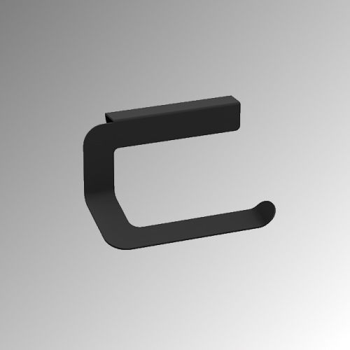 designer toiletrol Holder Quick matt black