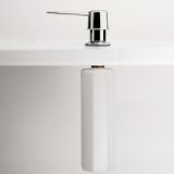 built-in soap dispenser Techno chrome for counter top mounting