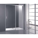 Custom 2-part shower enclosure with sliding door Cosmo