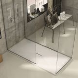 Solid Surface shower tray Hydra Eco 90x120cm white