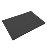 Composite Light shower tray New York 80x140cm black